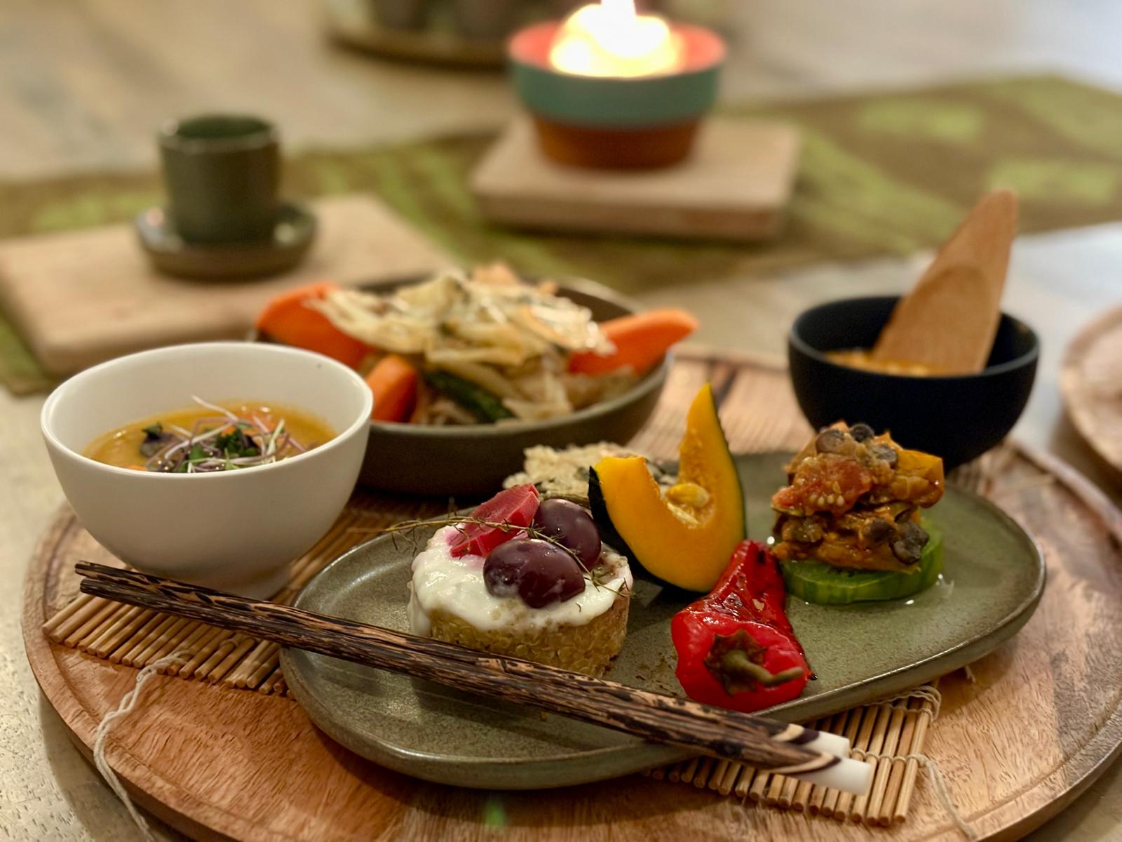 plat d'automne à l'Art delà Fermentation